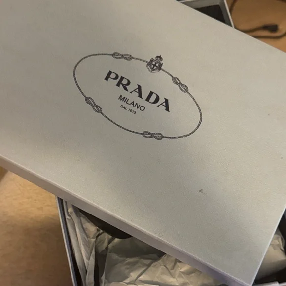 Prada Metallic Bronze Lightning-Heel Pumps - Picture 4 of 7